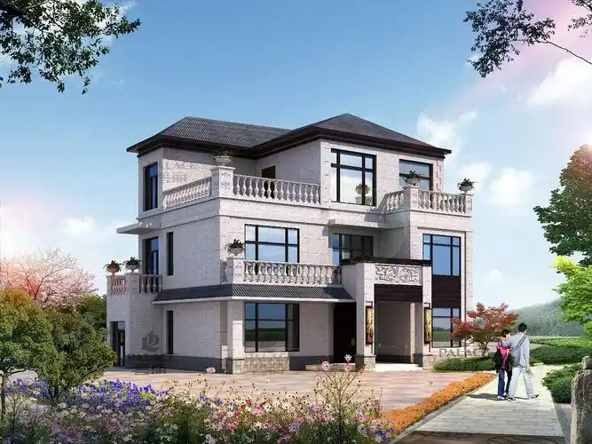 别墅外墙效果图