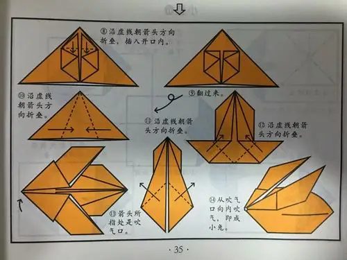 大班畅玩艺术:折纸气球,小兔子
