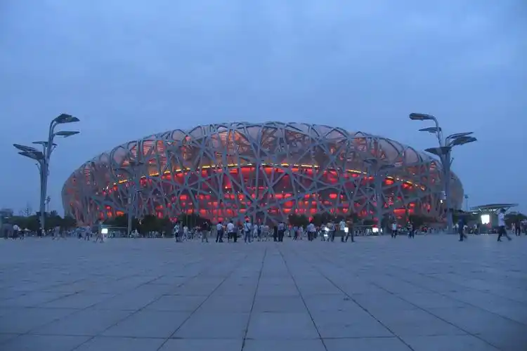 【夜光鸟巢摄影图片】北京鸟巢风光旅游摄影_太平洋电脑网摄影部落