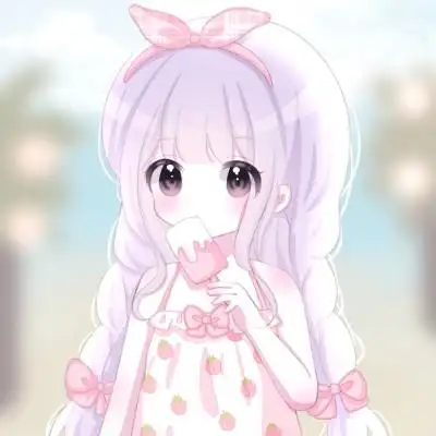 动漫呆萌系可爱少女头像