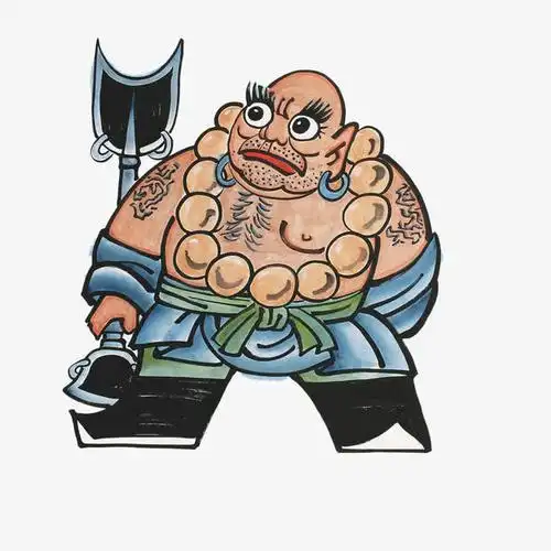 卡通头像 卡通头像女生 卡通情侣头像 卡通头像可爱 鲁智深简笔画卡通