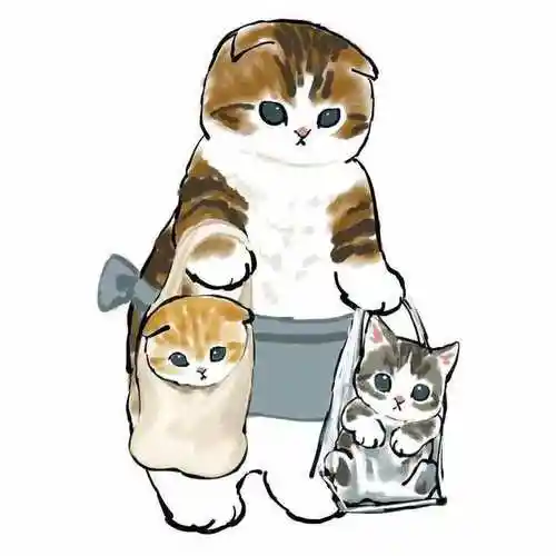 温馨而虐心的软萌猫咪日本插画师mofusand作品欣赏