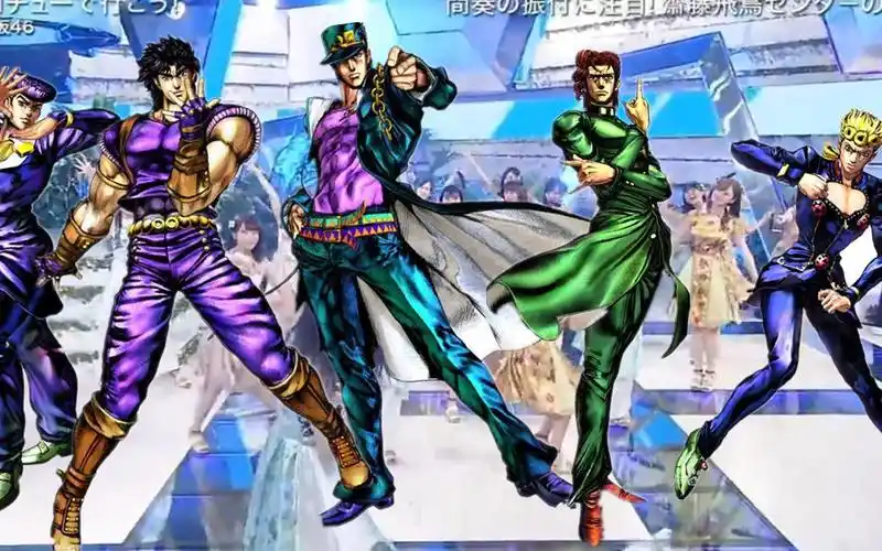 【西野七濑】jojo立高速五连写实对比