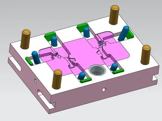 压铸模具3d图档下载