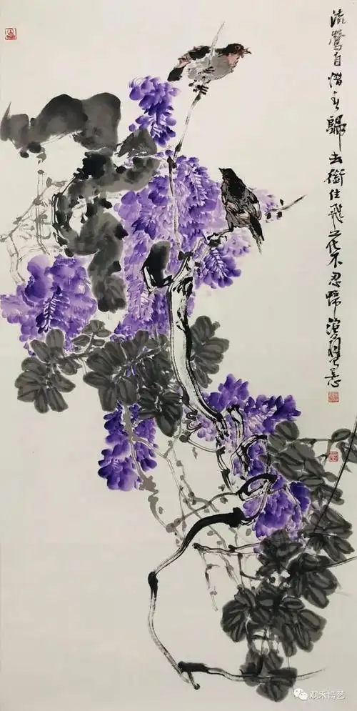 观禾推荐|"乐在其中,图在自我"花鸟名家——余昌宇