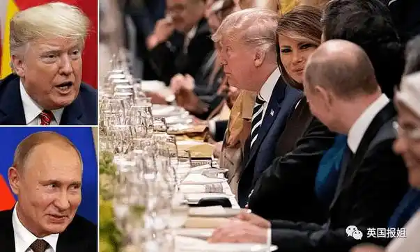 记者拍到梅拉尼娅在川普不在时,和俄罗斯总统普京热聊