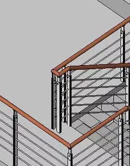 revit楼梯扶手转角连接有没有技巧与方法-启程教育