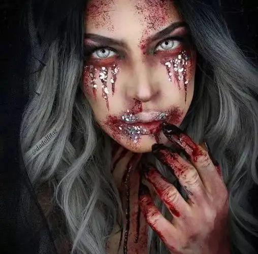万圣节扮"鬼"妆容居然还能这么玩儿?