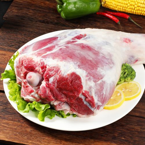 羊腿肉羊新鲜小腿前腿滩羊冷冻烧烤商用批发生羊腿