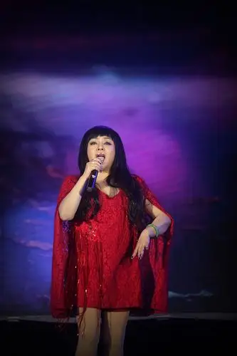 台湾歌手千百惠 朱增祥摄