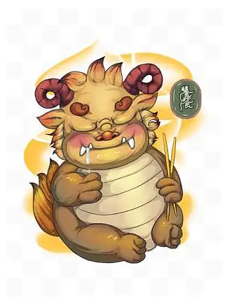 【手绘中国风山海经神兽插画】图片免费下载_手绘中国风山海经神兽