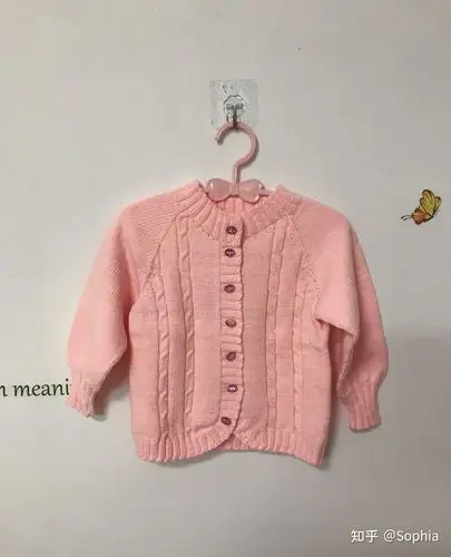 记录我超爱的儿童婴儿手工编织毛衣开衫