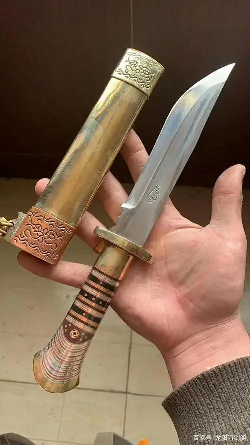 「鉴赏」大师作品番罗花保安腰刀