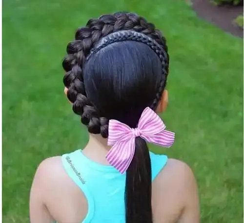 靓丽发型   导读:扎发一直都深受妹子的喜爱,今天小编带来了一些儿童