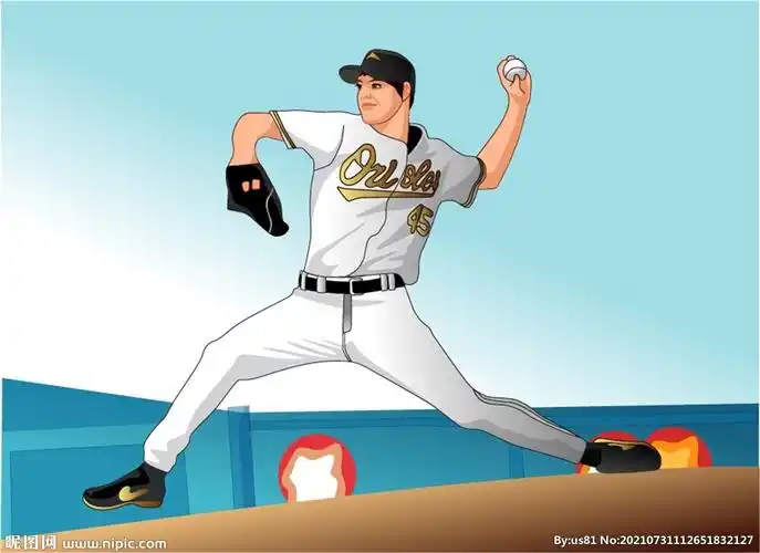 卡通棒球图片