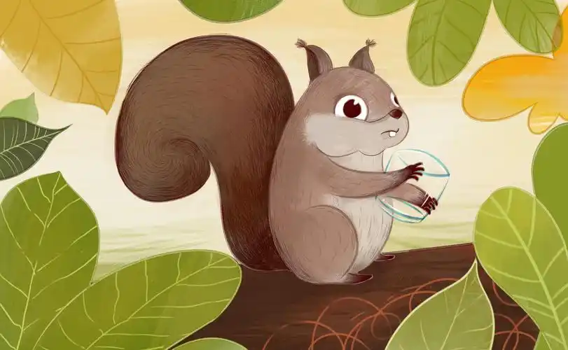 小动物系列插画故事专辑