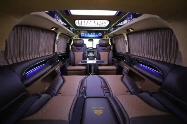 全新款奔驰v250 内饰改装升级效果图_凤凰网汽车_凤凰网