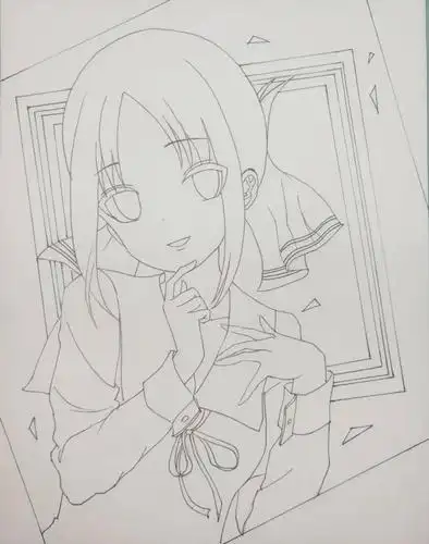 t馆绘画小课堂马克笔之四宫辉夜