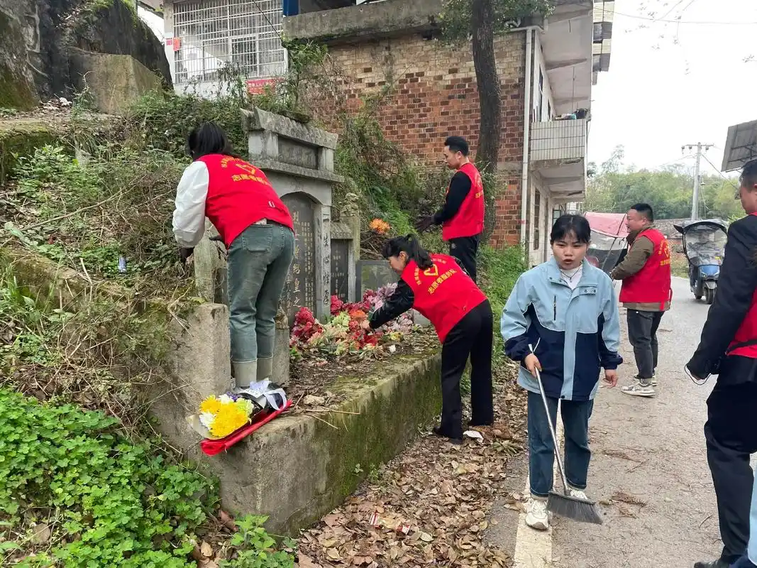 小葵花.清明节祭扫烈士活动