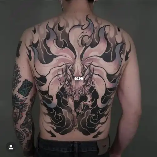 纹身审美提升丨九尾狐纹身ins10