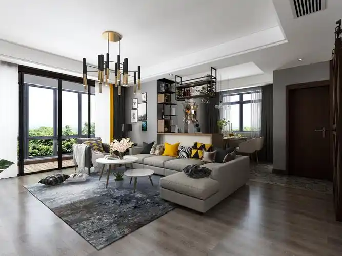 现代黑白灰简约风格