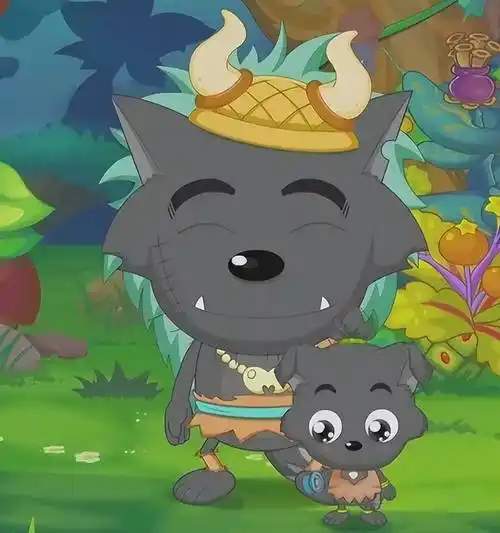 惠济区长兴路第一幼儿园 长幼娃娃讲故事 第90期_爸爸_好奇心_灰太狼