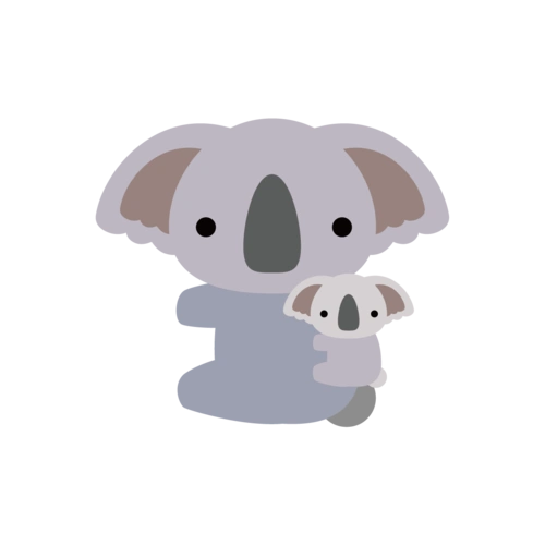 可爱卡通小动物免扣元素图片