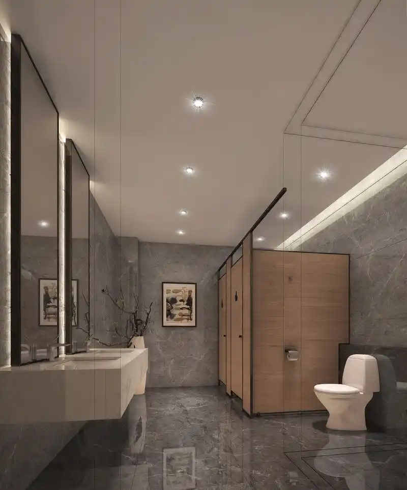 公共卫生间效果图设计需要有特色和创意