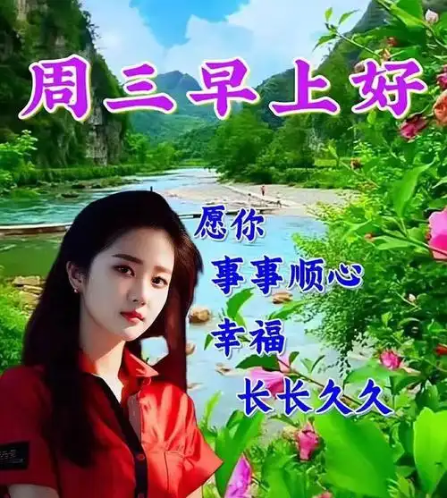 10月11日周三早上好最新版漂亮早安祝福语表情图片大全问候语
