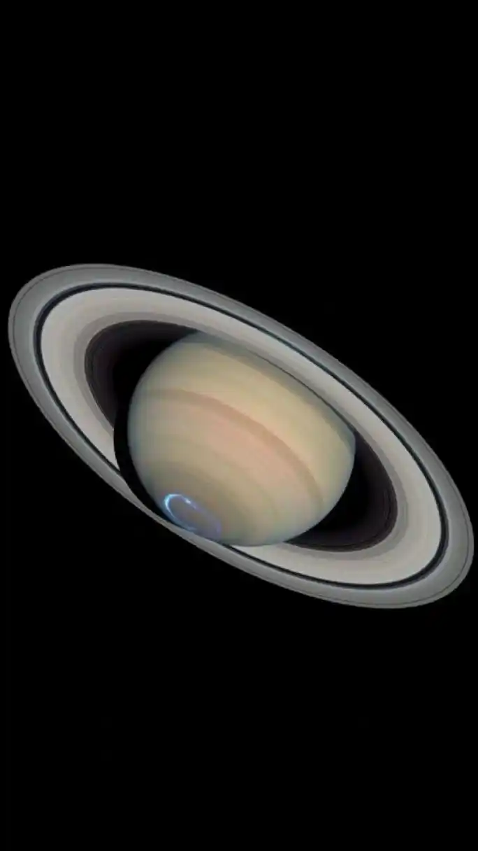 土星图片  04土星是太阳系中的一颗行星,以其显著的特征和丰富的