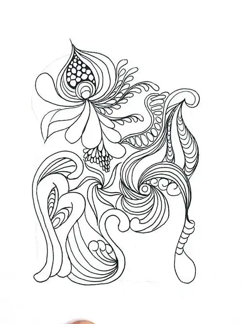 教程| 10分钟入门禅绕画 3