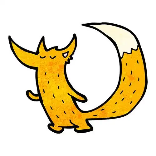 可爱_小_狐狸_卡通_高清图片_全景视觉