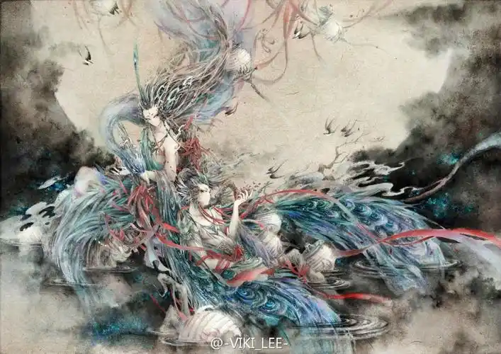 孔雀明王 cr.杉泽 - 堆糖,美图壁纸兴趣社区