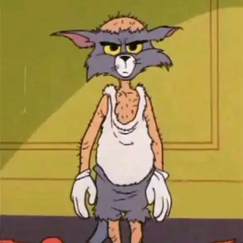 一组可爱的猫和老鼠头像