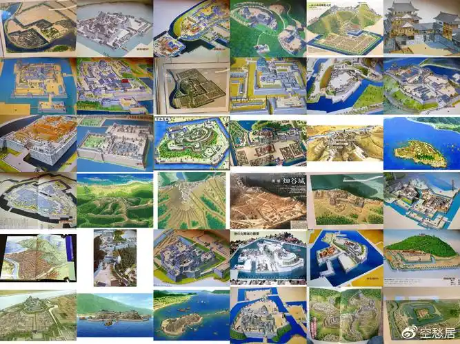 日本名城复原图集锦