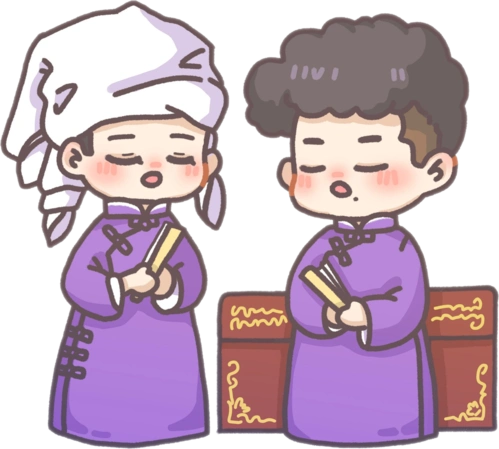 德云社手幅素材堂良孟鹤堂周九良q版(侵删)