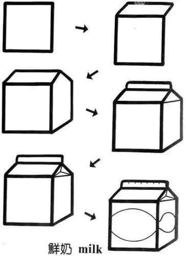 正方形-简笔画图片-儿童资源网手机版正方形方格边框简笔画100幅创意