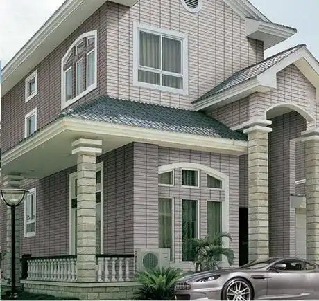 别墅外墙砖图片,别墅外墙砖效果图大全 新款-图片大观-奇异网