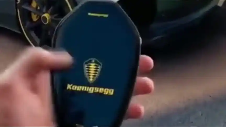 柯尼塞格这个车钥匙有点牛