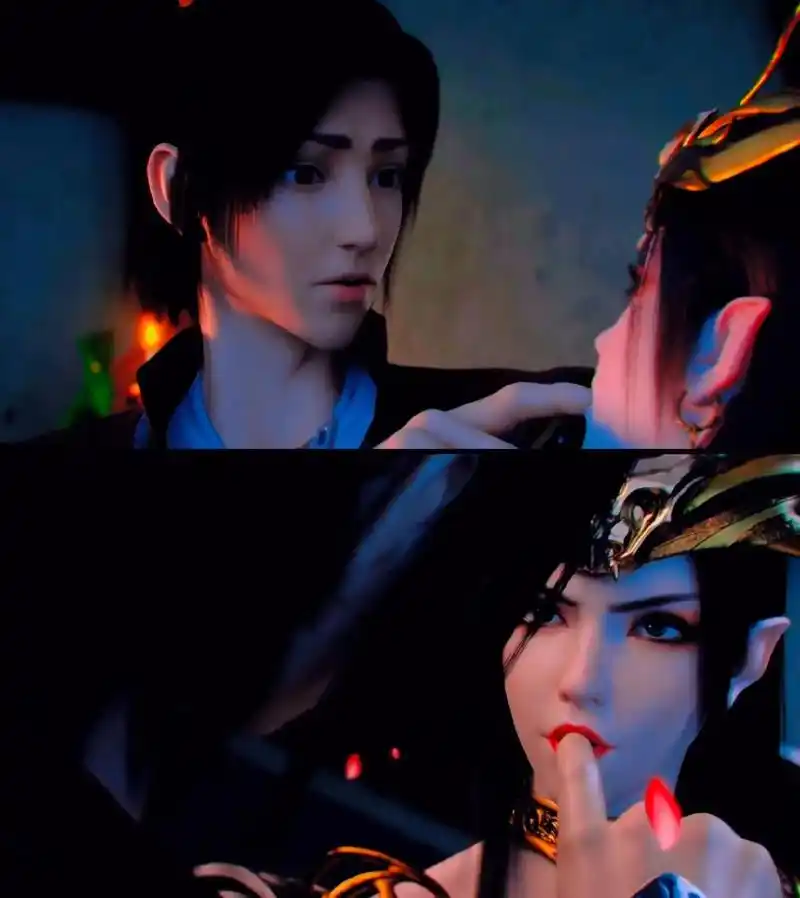 斗破苍穹 #美杜莎女王 #萧炎 同框 - 抖音