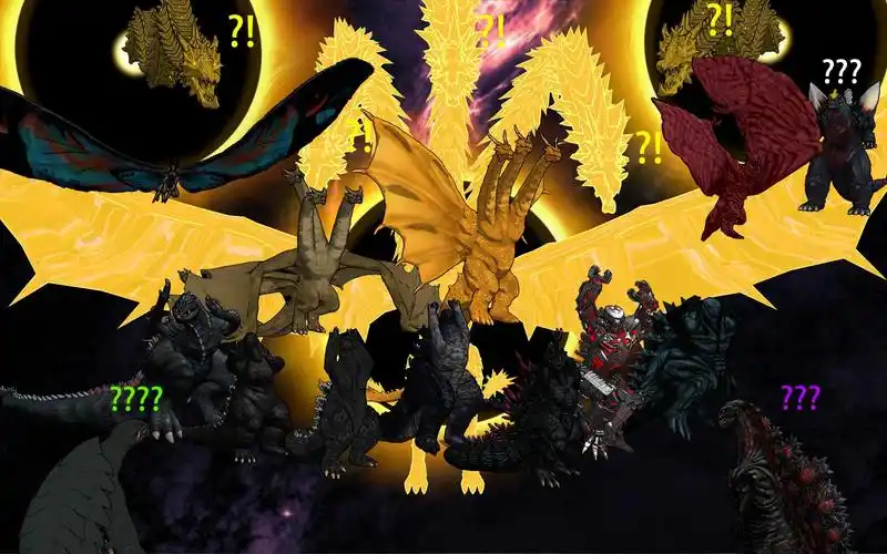 mmd/哥斯拉/传奇怪兽宇宙/东宝怪兽】醉酒的蝴蝶第二弹 吞星者基多拉