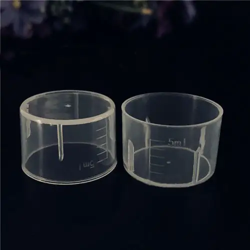 5ml塑料量杯 5毫升pp烧杯 透明塑料杯 带刻度实验量杯量筒 试验杯