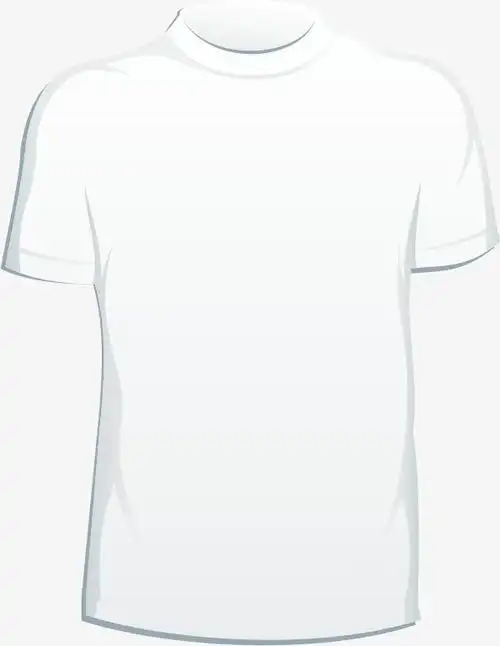 平面设计_纯白t恤衫【高清png素材】-90设计