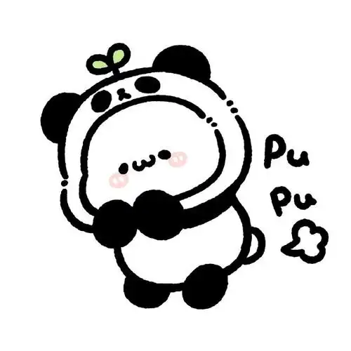(776377)一组圆滚滚的熊猫宝宝#头像#,是全世界最可爱的糯米