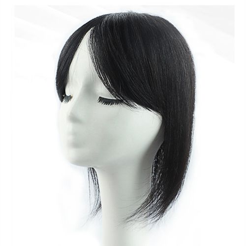 宸芃真发假发片头顶补发块女士遮白发自然逼真补发顶假发自然头顶发片