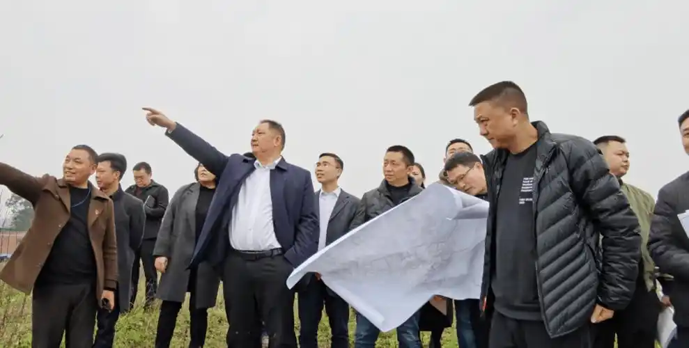 合江县委书记李仁军调研江北新城规划建设工作