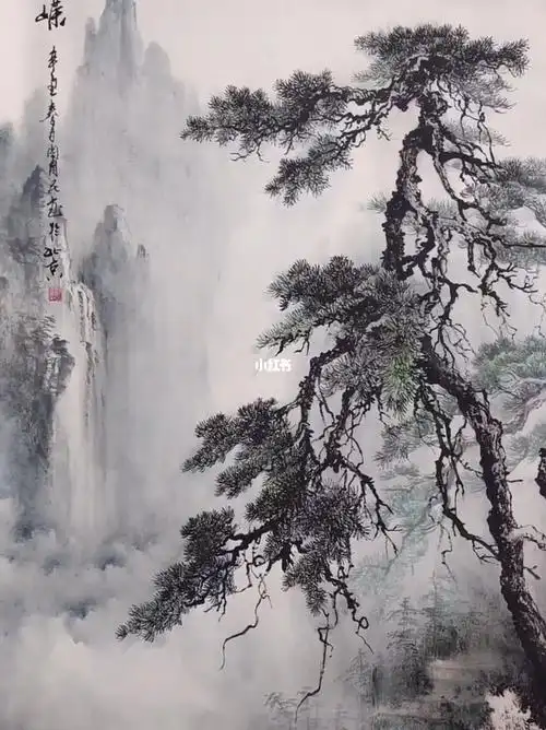 古松要是画不好那就不要学画了