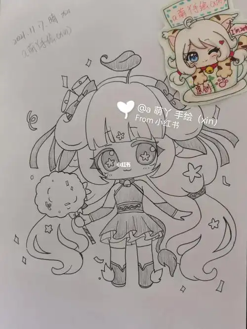 金牛星座的简笔画