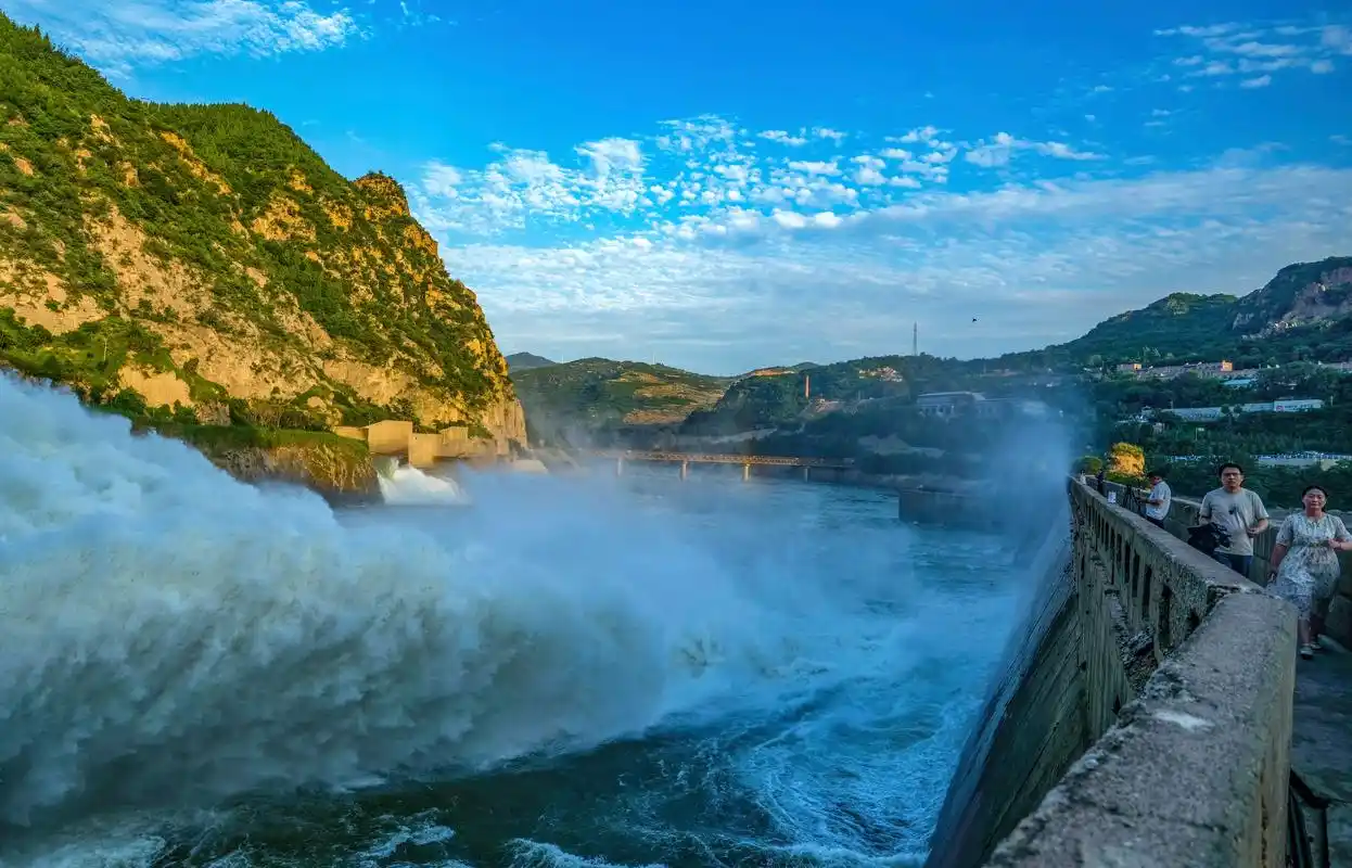 (环境)三门峡水利枢纽接力黄河汛前调水调沙