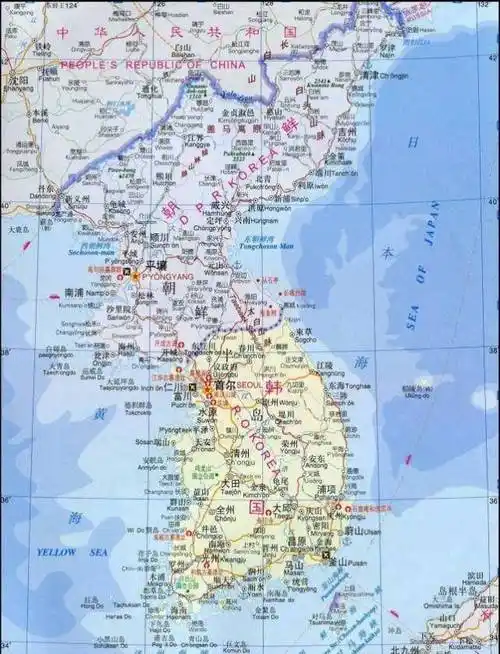 现在的朝韩停战线并不是当初的三八线_俄国_日本_朝鲜半岛